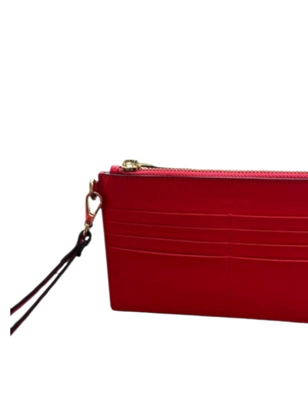 Michael Kors Coral Saffiano Leather 3-in-1 Crossbody Bag with Gold Hardware EUC - Picture 6 of 12